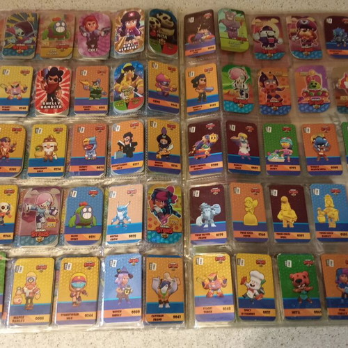 Brawl Stars metal tags used, 225 tags and 12 stars in album