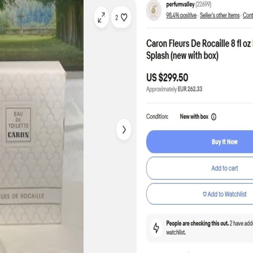 Fleur de Rocaille, Caron