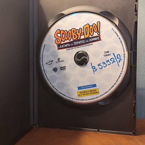 Scooby Doo The Curse of the Lake Monster DVD, dubbed