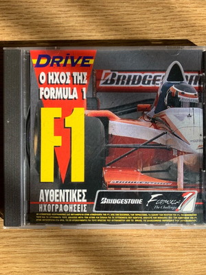 Formula 1 CD with authentic recordings like new
