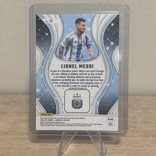Lionel Messi Panini Donruss 2024-25 Red Argentina card new