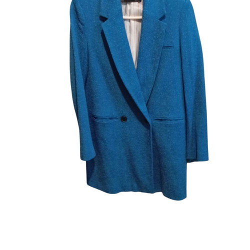 Zara women's thin coat like new, blue