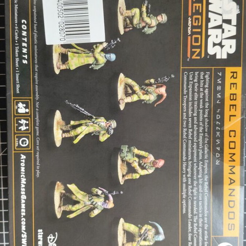 Star Wars Legion Rebel Commandos