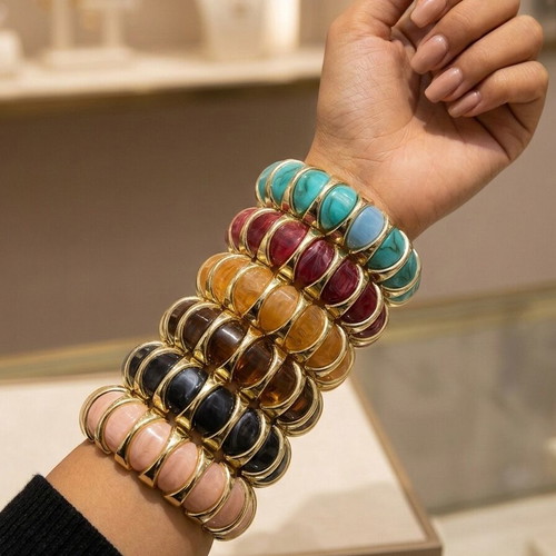 Elastic bracelets new, multicolor