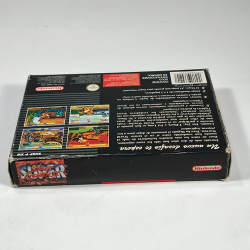 Street Fighter II Super Nintendo SNES PAL μεταχειρισμένο με ελληνικό εγχειρίδιο