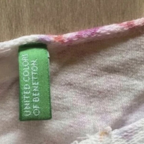 Benetton blouse multicolor, like new, size M