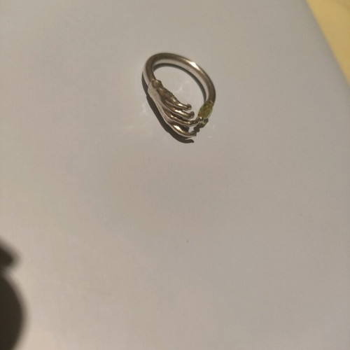 Silver handmade ring like new