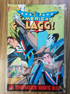 Comics American Flagg μεταχειρισμένο, First Comics