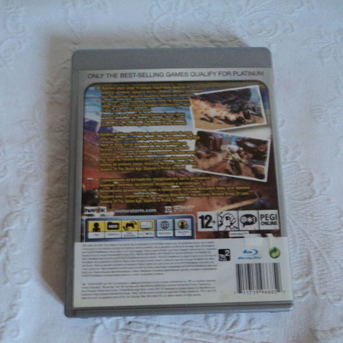MotorStorm PS3 Platinum παιχνίδι με φυλλάδιο