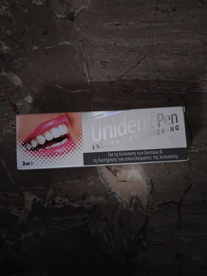 Unident Pen Instant Brightening Teeth Whitening Pen new 3ml