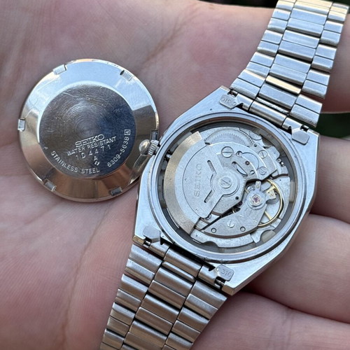 Seiko 5 Automatic Steel Watch like new, gray