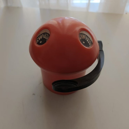 Kermit piggy bank old Greek used
