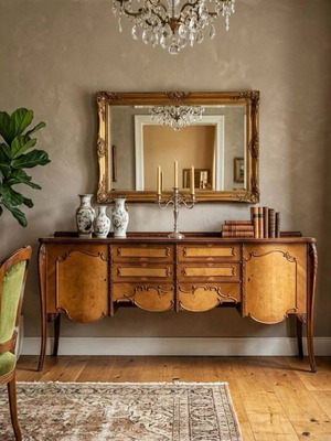 Μπουφές Louis XV Style σαν καινούργιο, τριλογία πολύτιμων ξύλων