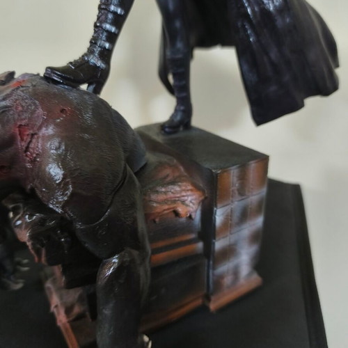 3D Printed Selene Underworld Figure used, hand painted statue