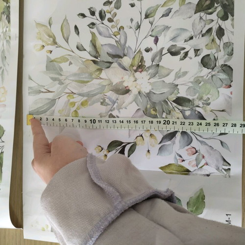 Wall stickers leaves new, complete set