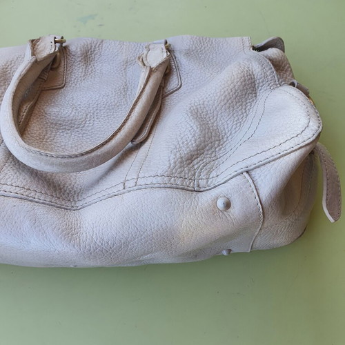 Prada shoulder bag refurbished, white color