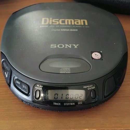 Sony Discman D-153 used from early 90s