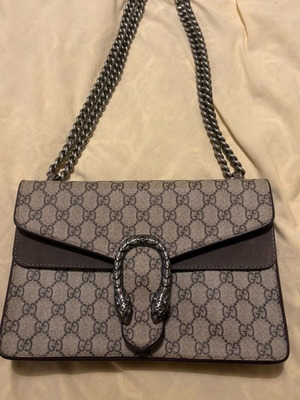 Gucci Dionysos Bag like new, shoulder, grey leather