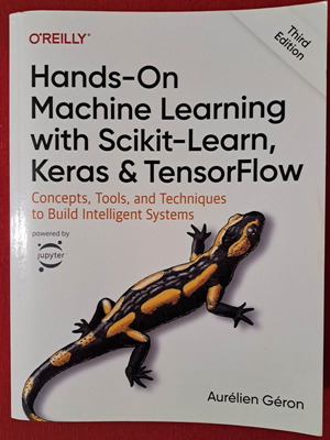 Hands-On Machine Learning with Scikit-Learn, Keras & TensorFlow book like new