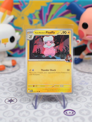 Pokémon Team Rocket's Flaaffy DRI 073 κάρτα NM