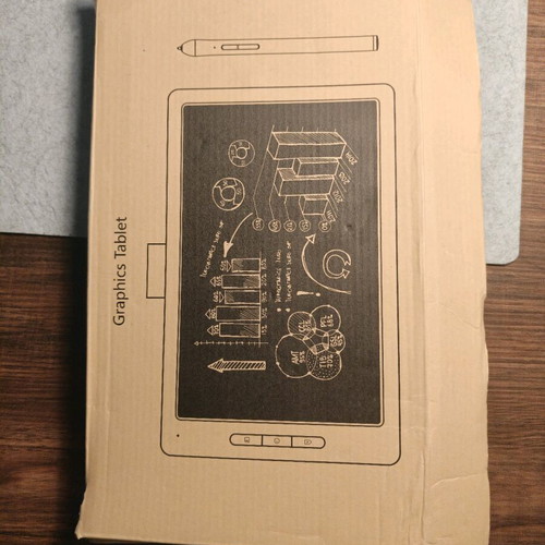Digital drawing and note-taking tablet used