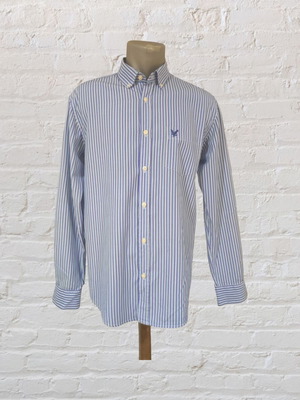 Lyle and Scott Heritage Men's Striped Shirt size M like new, cotton