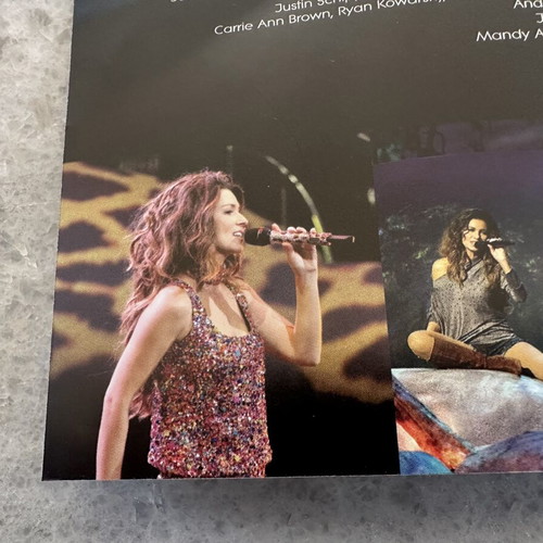Shania Twain Live in Las Vegas CD like new, country