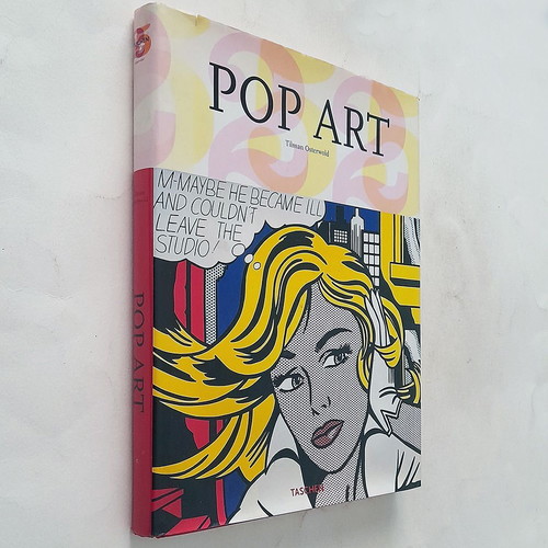Pop Art hardcover book used, Tilman Osterwold