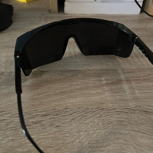 Sunglasses new, plastic, black