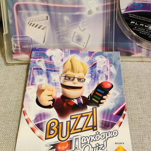Buzz World Quiz PlayStation 3 like new