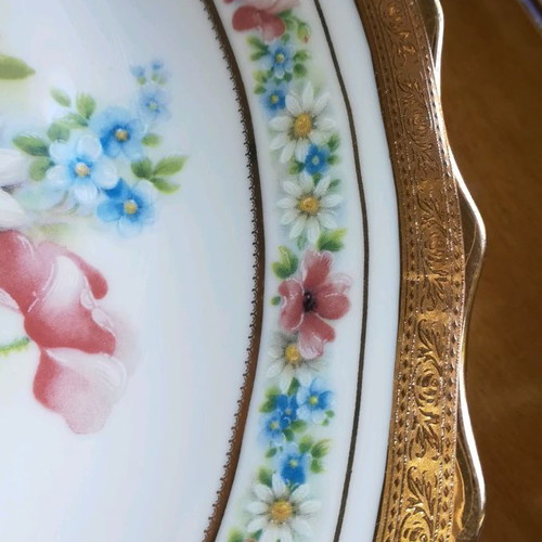 Limoges 22K decorative plate used