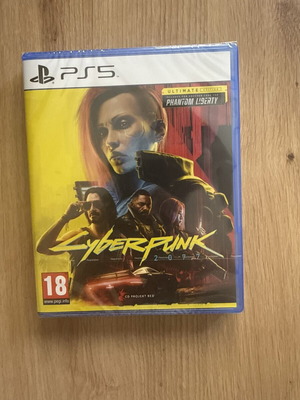 Cyberpunk 2077 Ultimate Edition PS5 game new, includes Phantom Liberty expansion