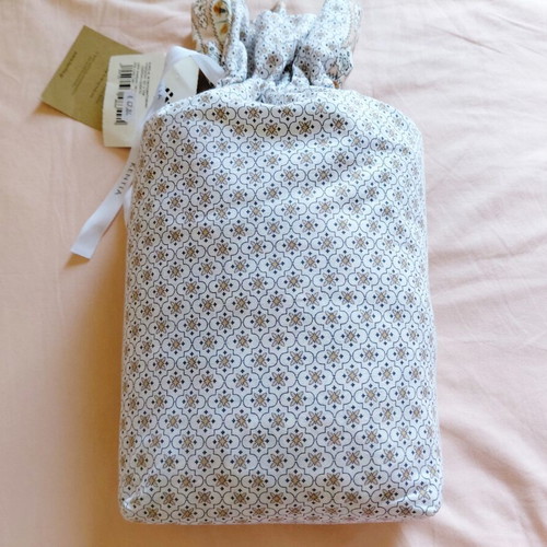 Kentia cotton duvet cover set double 220x240 cm with pillowcases new