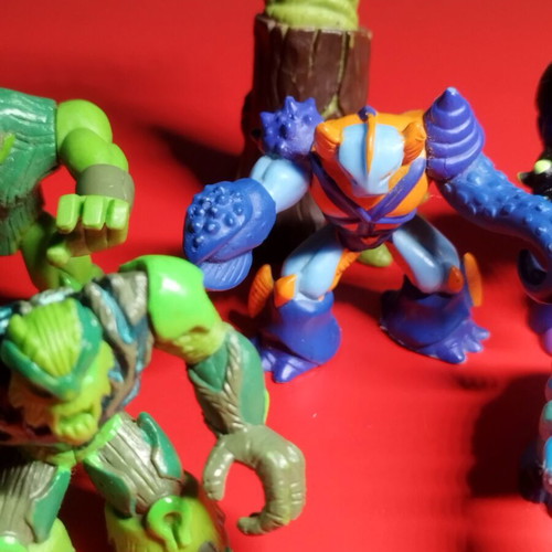 Figures used, pack of 9, Series 1 without boxes