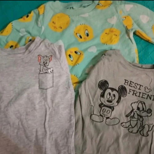 Baby shirts like new, pack of 3, size 86cm (18-24M)