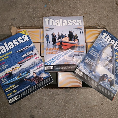 Thalassa magazine used, 3 issues