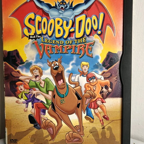 Scooby-Doo and the Legend of the Vampire DVD used with Greek subtitles