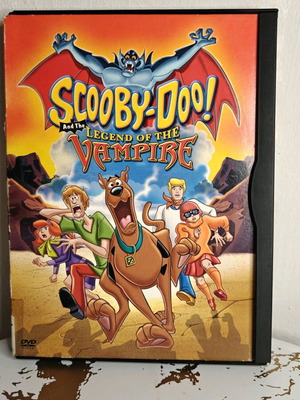 Scooby-Doo and the Legend of the Vampire DVD used with Greek subtitles