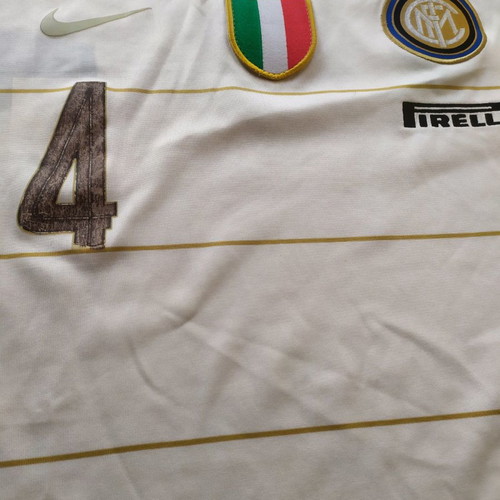 Inter Milan 2008 Javier Zanetti training jersey used XL
