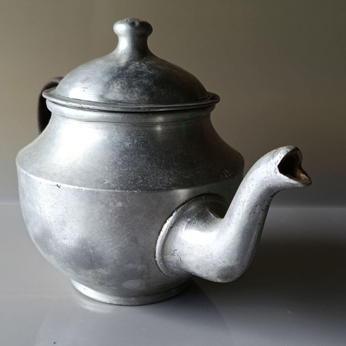 Vintage teapot made in Thessaloniki used