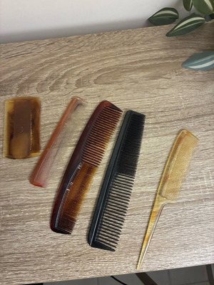 Combs used, various sizes