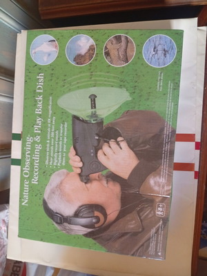 Parabolic Listening Device 8x καινούργιο με ψηφιακή καταγραφή ήχου