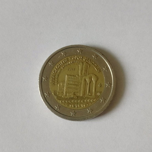 2 euro 2017 Archaeological Site of Philippi like new