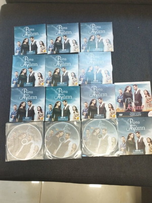 Rota Tin Agapi Turkish Series DVD like new with Greek subtitles, season 1, discs 4-24