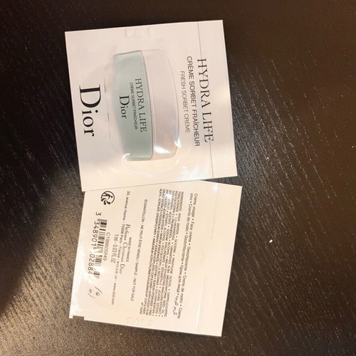 Dior, Chanel, Guerlain and Sisley skincare samples new, unopened set