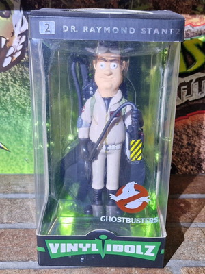 Vinyl Idolz Ghostbusters Slimed Dr. Raymond Stantz figure new