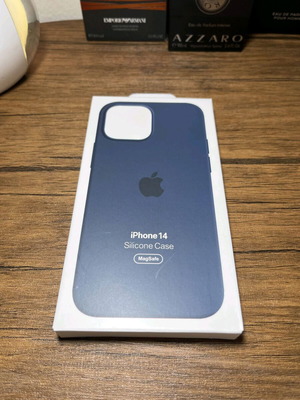 Θήκη iPhone 14 MagSafe Navy Blue καινούργια, αυθεντική Apple