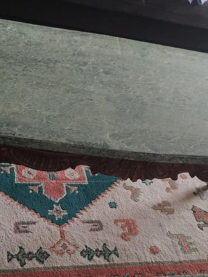 Coffee table used with marble top from the 70s