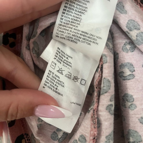 Children's cotton dress H&M used, size 3-4, for girls