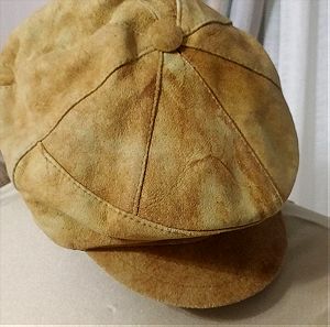 Δερμάτινο Καπέλο Τραγιάσκα